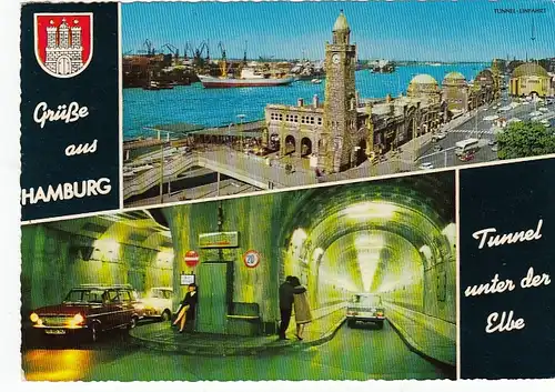 Grüsse aus Hamburg Mehrbildkarte gl1968 F5131