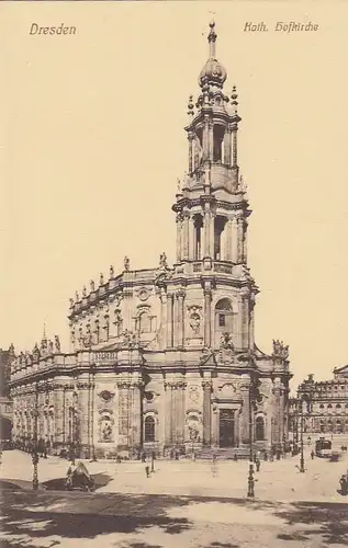 Dresden, >Kath. Hofkirche ngl F1861