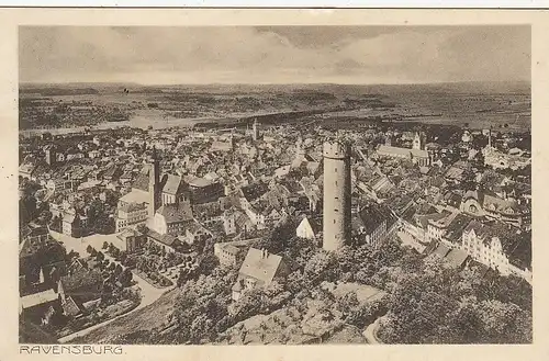 Ravensburg, Württ., Teilansicht ngl F0044