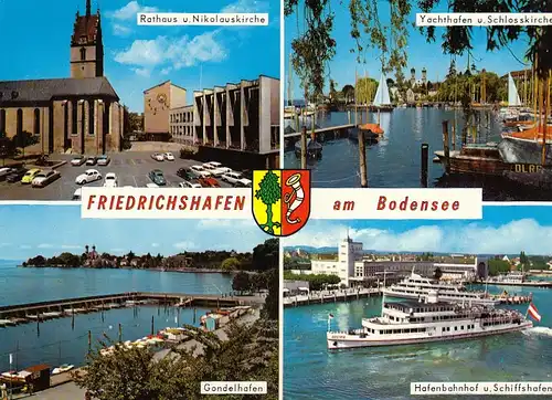 Friedrichshafen am Bodensee, Mehrbildkarte ngl E9775