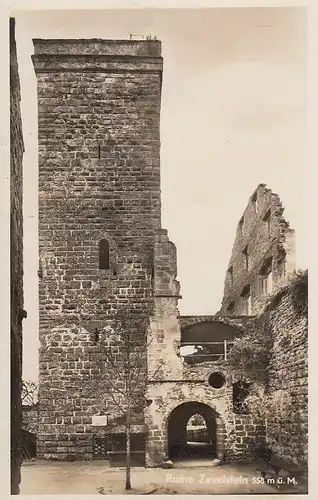 Bad Teinach im Schwarzwald, Ruine Zavelstein ngl F0534