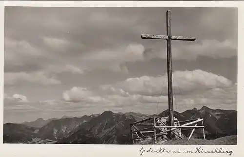 Gedenkkreuz am Hirschberg nahe Tegernsee ngl F2706