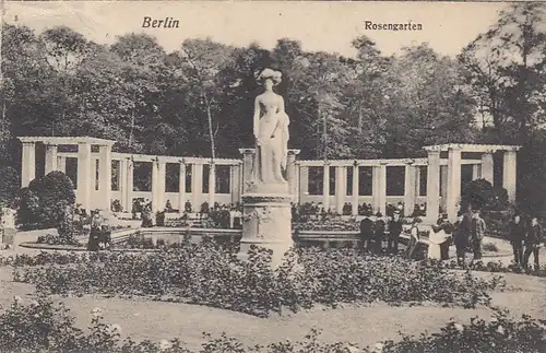 Berlin, Rosengarten im Tiergarten, Denkmal der Kaiserin gl1911 F2609