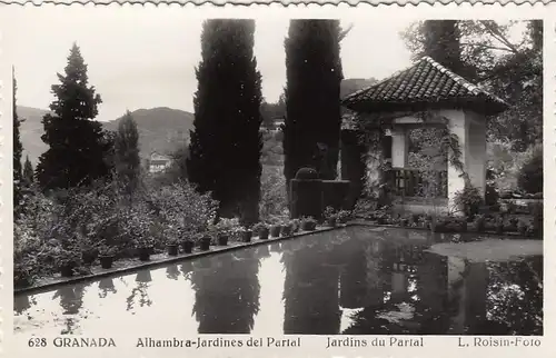 Granada, Alhambra-Jardines del Partal ngl F1964