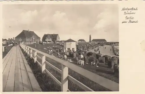 Nordseebad Büsum, Partie am Strand gl1937 F6172