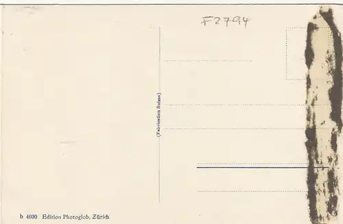 Graubünden, Panoramakarte ngl F2794