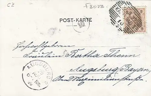 Karlsbad, Kaiserbad gl1898 F2023