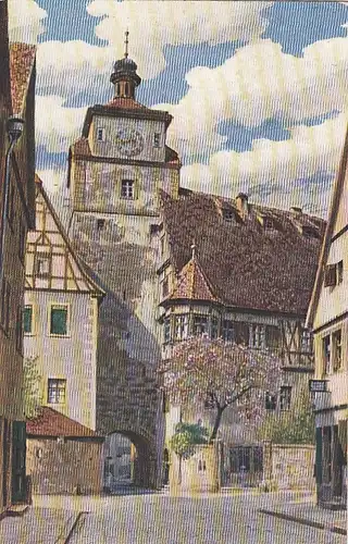 Rothenburg o.T., Weißer Turm ngl F2076