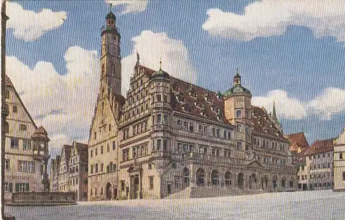 Rothenburg o.T., Rathaus ngl F2096