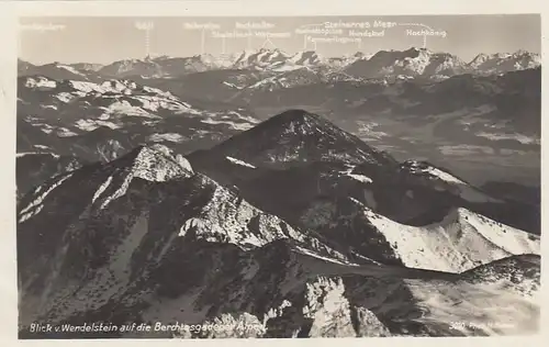 Blick vom Wendelstein auf die Berchtesgadener Alpen ngl F2893