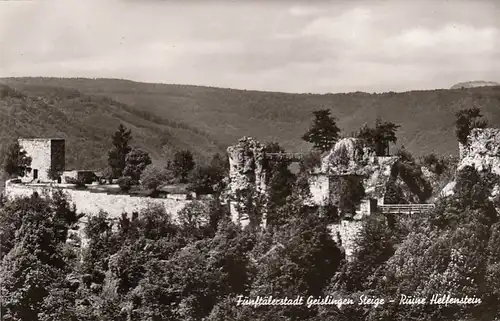 Fünftälerstadt Geislingen (Steige), Ruine Helfenstein ngl F2114