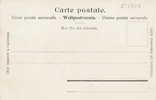 Montreux v u du Lac ngl F2753