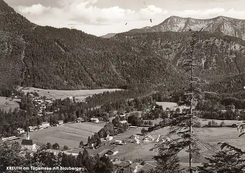 Kreuth, Tegernsee, gegen Blauberge ngl F0708