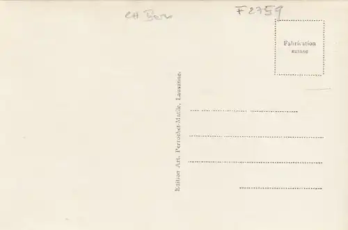 Oberhofen und die Berner Alpenkette ngl F2759