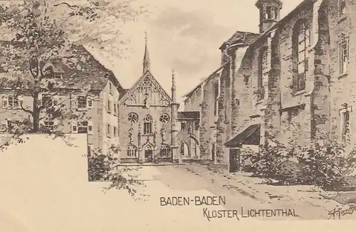 Kloster Lichtenthal bei Baden-Baden ngl F2123