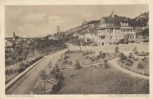 Ravensburg, Württ., Federburgstrasse gl1915 F0033