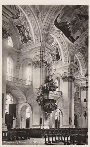 Weingarten (Württ.) Inneres der Klosterkirche ngl F0067
