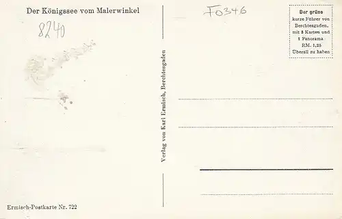 Königssee vom Malerwinkel ngl F0346