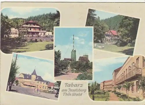 Tabarz am Inselsberg, Thür.Wald, Mehrbildkarte gl1965 F2958