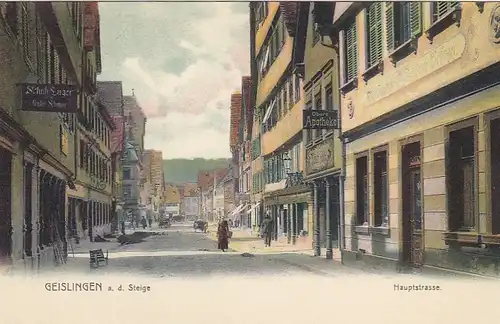 Fünftälerstadt Geislingen (Steige), Hauptstrasse ngl F2164