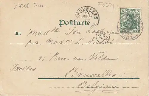 Eingang ins Bodetal im Harz gl1907? F0371