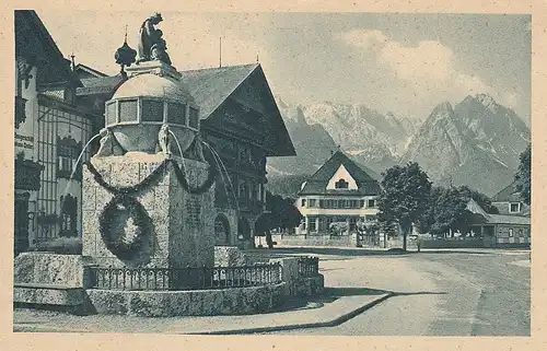 Garmisch, Marktplatz ngl F0131