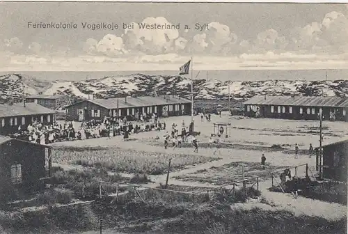 Nordseebad Westerland auf Sylt, Ferienkolonie Vogelkoje ngl F6413