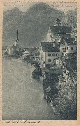 Hallstatt, Oberösterreich, Salzkammergut gl1924 F0434