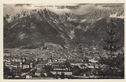 Innsbruck, mit Nordkette ngl F4054