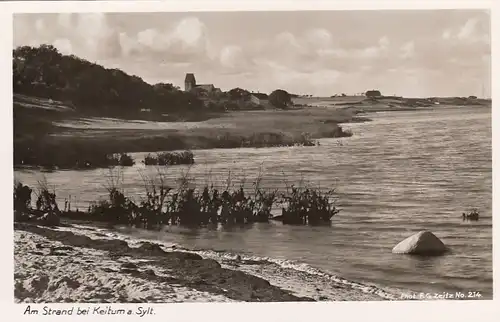 Keitum auf Sylt, am Strand ngl F6433