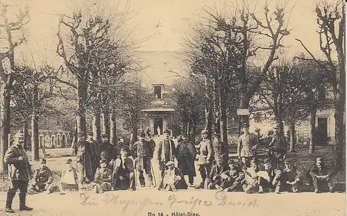 Brüssel (?), Hôtel-Dieu feldpgl1917 F0462