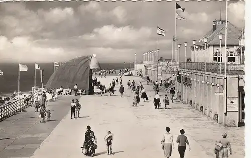 Nordseebad Westerland auf Sylt, Strandleben gl1957 F6448