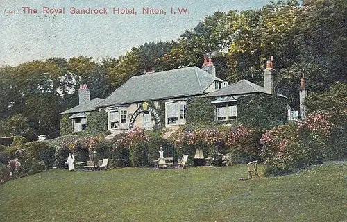 The Royal Sandrock Hotel, Niton, I.W. gl1911 F0472