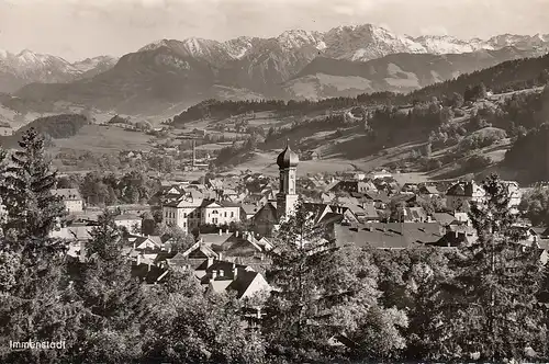 Immenstadt im Allgäu Panorama ngl F0211