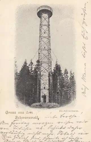 Gruss aus dem Schwarzwald, Hochfirstturm gl1899 F2986