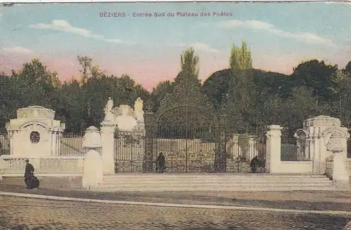 Béziers, Entrée Sud du Plateau des Poètes ngl F3155