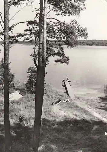 Wesenberg, Blick auf den großen Labussee gl1974 F0943