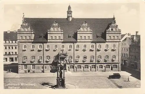 Lutherstadt Wittenberg, Rathaus ngl F0258
