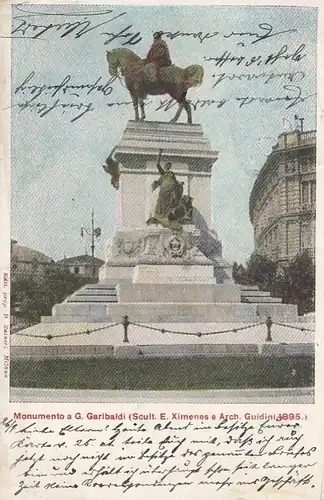 Monumento a.G.Garibaldi glum 1900 F3015