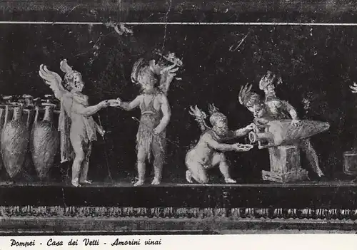 Pompei, Casa dei vetti, Amorini vinai ngl F2366