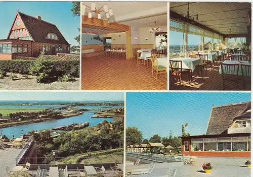 Lauenburg an der Elbe, Hotel "Zum Halbmond", Mehrbildkarte ngl F5761