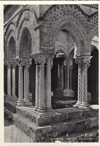 Monreale, Fontana del Chiostro ngl F2371