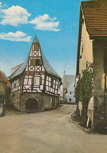 Großbottwar, Schiefes Haus von 1549 ngl F0989