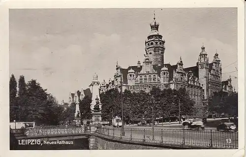 Leipzig, Neues Rathaus gl1937 F0296