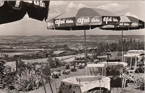 Vlotho a.d.Weser, Kaffee-Restaurant Bergschänke Krüger gl1965 F6606