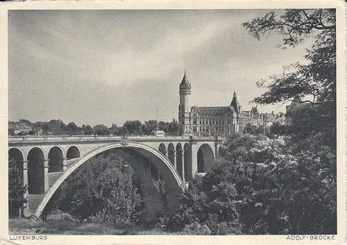 Luxembourg, Adolf-Brücke ngl F0610