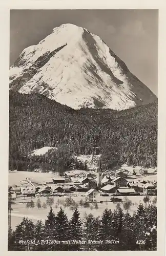 Seefeld, Tirol, mit hoher Munde ngl F2431