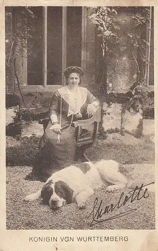 Königin Charlotte von Württemberg feldpgl1915 F0351
