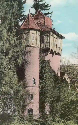 Maulbronn, Kloster, Faust-Turm ngl F0641