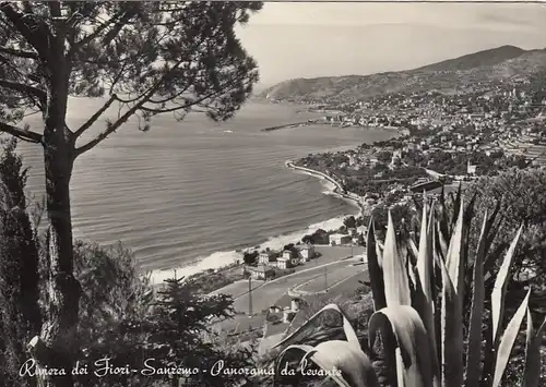 Riviera dei Fiori, Sanremo, Panorama da Levante ngl F2476